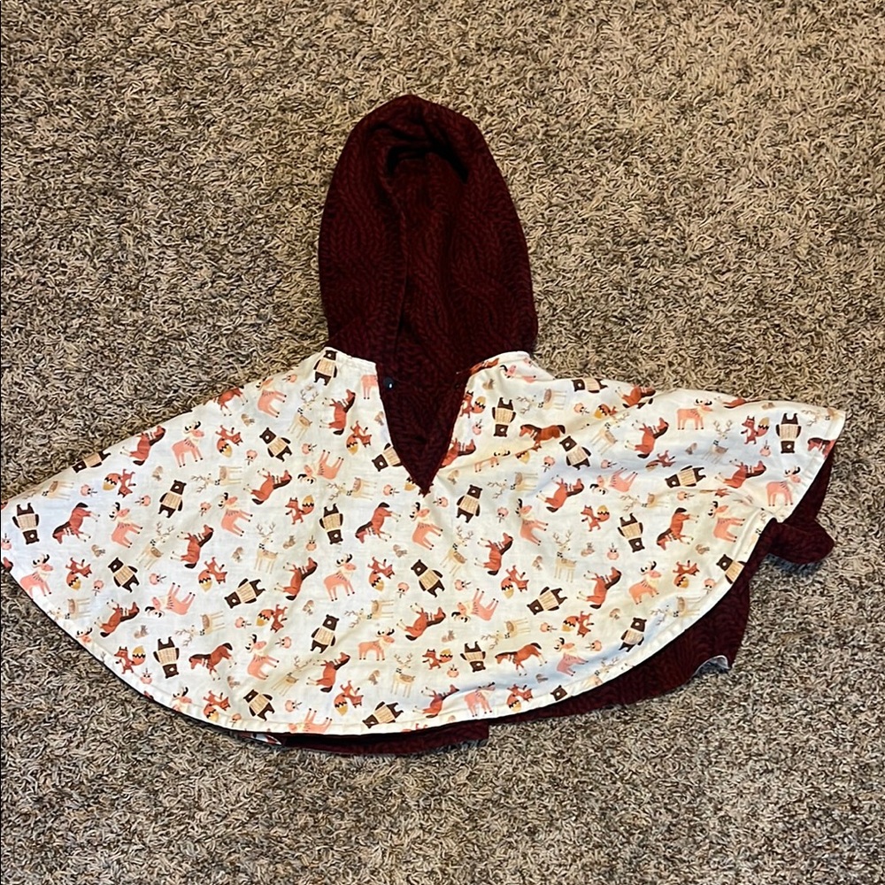 Fleece Animal Print Car Seat Cover